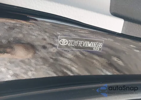 2013 Toyota Rav4 Limited from USA, damaged, VIN 2T3YFREV0DW006599